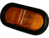 5626209 by BUYERS PRODUCTS - 6 Inch Amber Oval Mid-Turn Signal-Side Marker Light Kit with 9 LEDs (PL-3 Connection, Includes Grommet and Plug)
