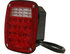 5626734 by BUYERS PRODUCTS - Brake / Tail / Turn Signal Light - 5.375 in., Red Lens, Box Style, with 34 LEDS, Passenger Side