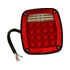 5626734 by BUYERS PRODUCTS - Brake / Tail / Turn Signal Light - 5.375 in., Red Lens, Box Style, with 34 LEDS, Passenger Side