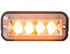 8891004 by BUYERS PRODUCTS - Strobe Light - 5 inches Amber, Raised LED