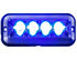 8891009 by BUYERS PRODUCTS - Strobe Light - 5 inches Blue, LED