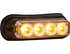8891130 by BUYERS PRODUCTS - Strobe Light - 5 inches Amber, LED, Mini