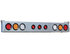 8891166 by BUYERS PRODUCTS - Light Bar - 66 inches, LED, with Reverse Lights