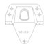 Hendrickson 50187-002 Leaf Spring Hanger Leaf Spring Hanger - 34.3 frame for Mack, Volvo, Freightliner