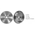 1265875 by MID-AMERICA CLUTCH - Clutch Flywheel, 17in Gear Diameter, 134 Tooth, with 8 Bolts Holes and 1 Dowel