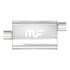 11365 by MAGNAFLOW EXHAUST PRODUCT - Straight-Through Performance Muffler; 2.25in. Offset/Center;  4x11x9 Body