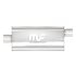 12225 by MAGNAFLOW EXHAUST PRODUCT - Straight-Through Performance Muffler; 2.25in. Offset/Center;  5x14x8 Body