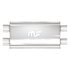 12568 by MAGNAFLOW EXHAUST PRODUCT - Straight-Through Performance Muffler; 2.5in. Dual/Dual;  5x22x11 Body