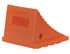 wc786 by BUYERS PRODUCTS - Wheel Chock - Small, Orange, Polyurethane, 7.38 x 8.31 x 6.25 in.