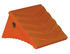 wc786 by BUYERS PRODUCTS - Wheel Chock - Small, Orange, Polyurethane, 7.38 x 8.31 x 6.25 in.