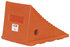 wc8118 by BUYERS PRODUCTS - Wheel Chock - Large, Orange, Polyurethane, 8.69 x 11.25 x 8.13 in.