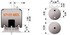 Hendrickson 57122-002L Liftable Air Suspension Air Spring Liftable Air Suspension Air Spring - Rolling Lobe, 20 inch Maximum