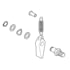 Alemite 393692 Hose Reel Stop Pawl Assembly Repair Kit - Repair Kit, Includes Pawl Components