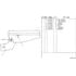 Caterpillar 9V7446 Seat Armrest Right Hand Adjustable Seat Armrest Assembly fits Excavator 229, 215B, 231D