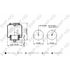BWP-NSI AS67770 Suspension Air Spring Kit Continental Sleeve Air Spring