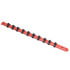 Vim Tools V521 3/8" Socket Rack, 14" Long