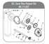 RK-11287 by SAF-HOLLAND - Trailer Jack Gearbox