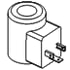 Sun Hydraulics 770-712 Trailer Refrigeration Unit Pilot Solenoid Valve Coil 12V Standard Solenoid Valve Coil with Twin Leads,