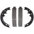 PAB151R by WAGNER - Wagner ThermoQuiet PAB151R Drum Brake Shoe Set