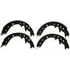 PAB160R by WAGNER - Wagner ThermoQuiet PAB160R Drum Brake Shoe Set