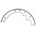 PAB197R by WAGNER - Wagner ThermoQuiet PAB197R Drum Brake Shoe Set