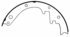PAB228R by WAGNER - Wagner ThermoQuiet PAB228R Drum Brake Shoe Set