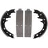 PAB263NR by WAGNER - Wagner ThermoQuiet PAB263NR Drum Brake Shoe Set