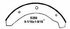 PAB269 by WAGNER - Wagner ThermoQuiet PAB269 Drum Brake Shoe Set