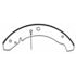 PAB315 by WAGNER - Wagner ThermoQuiet PAB315 Drum Brake Shoe Set