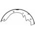 PAB326 by WAGNER - Wagner ThermoQuiet PAB326 Drum Brake Shoe Set