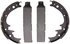 PAB331 by WAGNER - Wagner ThermoQuiet PAB331 Drum Brake Shoe Set