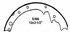 PAB366R by WAGNER - Wagner ThermoQuiet PAB366R Drum Brake Shoe Set