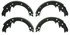 PAB419R by WAGNER - ThermoQuiet Drum Brake Shoe Set