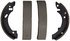 PAB500 by WAGNER - Wagner ThermoQuiet PAB500 Drum Brake Shoe Set
