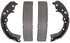 PAB505 by WAGNER - Wagner ThermoQuiet PAB505 Drum Brake Shoe Set