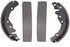 PAB520R by WAGNER - Wagner ThermoQuiet PAB520R Drum Brake Shoe Set
