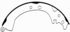 PAB528 by WAGNER - Wagner ThermoQuiet PAB528 Drum Brake Shoe Set