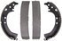PAB528 by WAGNER - Wagner ThermoQuiet PAB528 Drum Brake Shoe Set