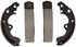 PAB531 by WAGNER - Wagner ThermoQuiet PAB531 Drum Brake Shoe Set