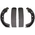 PAB549 by WAGNER - Wagner ThermoQuiet PAB549 Drum Brake Shoe Set