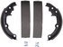 PAB552R by WAGNER - Wagner ThermoQuiet PAB552R Drum Brake Shoe Set