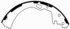 PAB574 by WAGNER - Wagner ThermoQuiet PAB574 Drum Brake Shoe Set