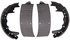 PAB583R by WAGNER - Wagner ThermoQuiet PAB583R Drum Brake Shoe Set