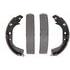 PAB589 by WAGNER - Wagner ThermoQuiet PAB589 Drum Brake Shoe Set