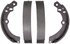 PAB605 by WAGNER - Wagner ThermoQuiet PAB605 Drum Brake Shoe Set