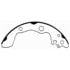 PAB606 by WAGNER - Wagner ThermoQuiet PAB606 Drum Brake Shoe Set