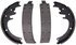 PAB655R by WAGNER - Wagner ThermoQuiet PAB655R Drum Brake Shoe Set