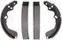 PAB667 by WAGNER - Wagner ThermoQuiet PAB667 Drum Brake Shoe Set