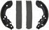 PAB710 by WAGNER - Wagner ThermoQuiet PAB710 Drum Brake Shoe Set