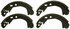 PAB720R by WAGNER - Wagner ThermoQuiet PAB720R Drum Brake Shoe Set